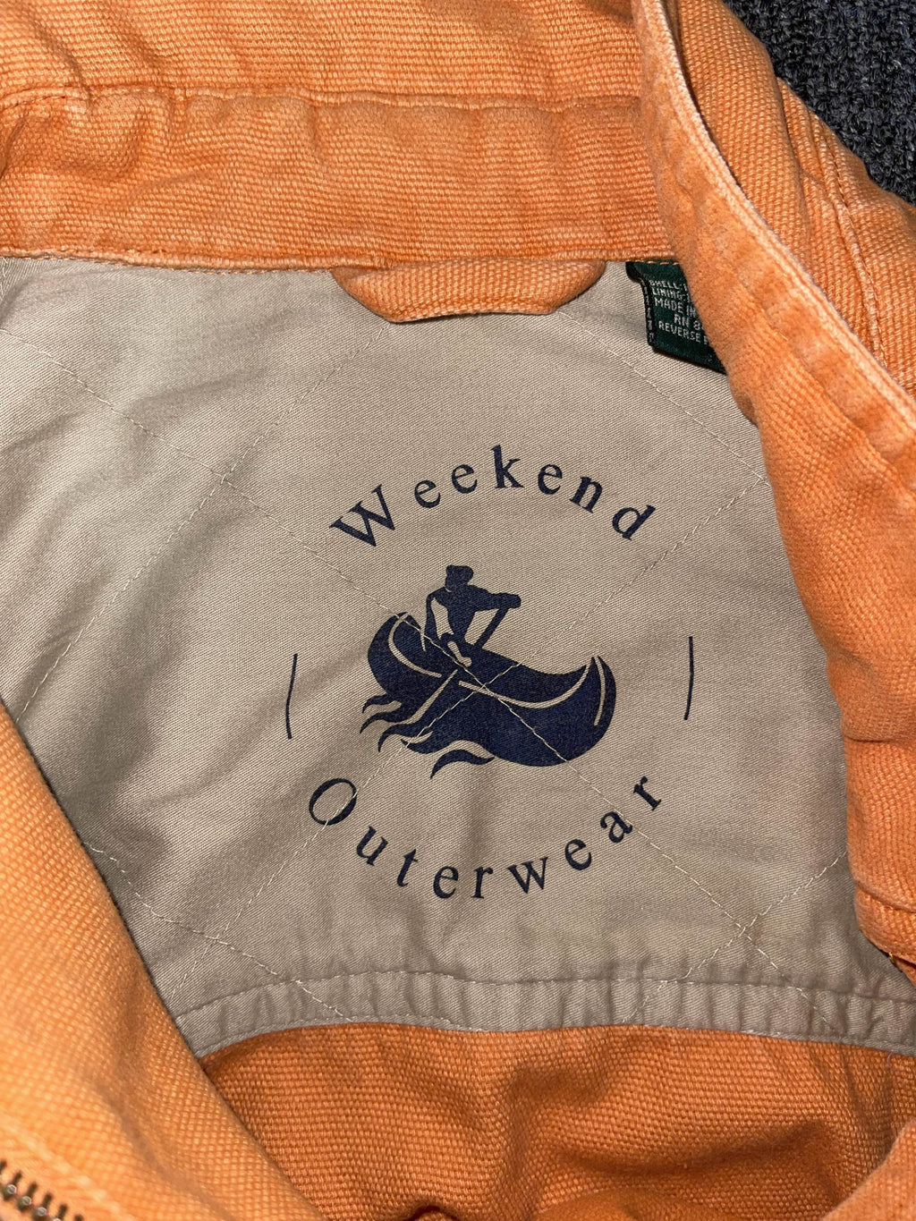 Washed Canvas Zip Up Work Jacket